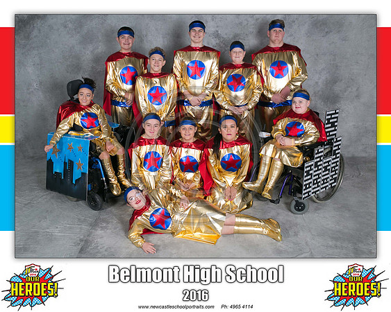 Belmont High - Super Heroes