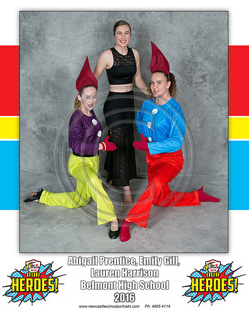 Belmont High - 3 Girls