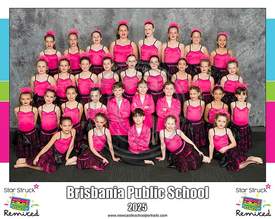 Brisbania PS PINK BLACK