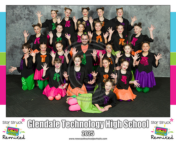 Glendale HS Dance Black colours