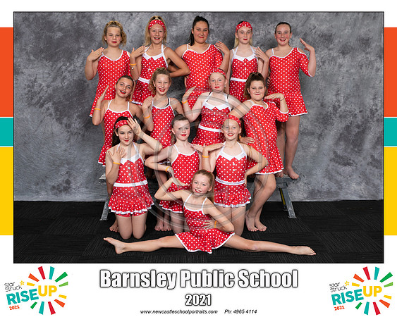 Barnsley PS Red White Dots
