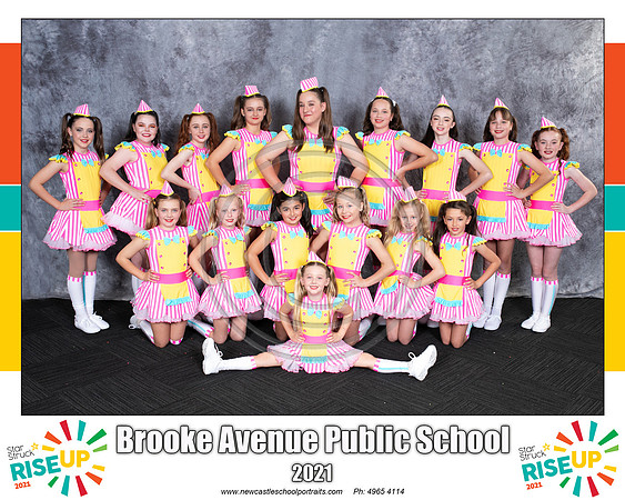 Brooke Avenue PS Pink Candy Stripers