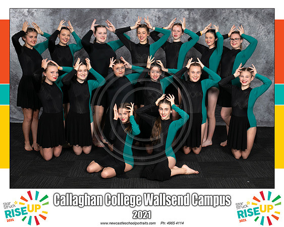 Callaghan College Wallsend Black & Green