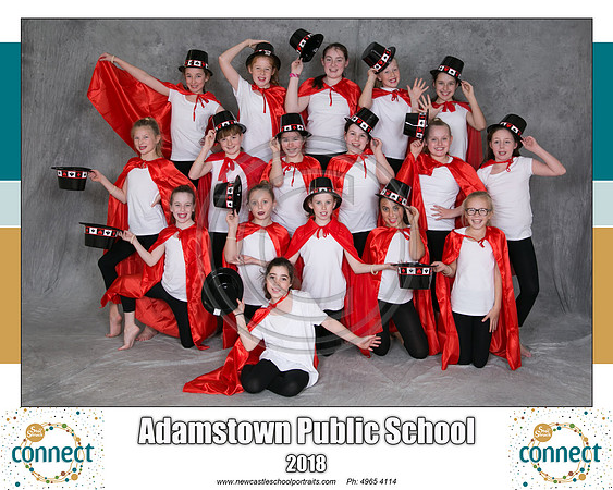 Adamstown P Red & White Hats