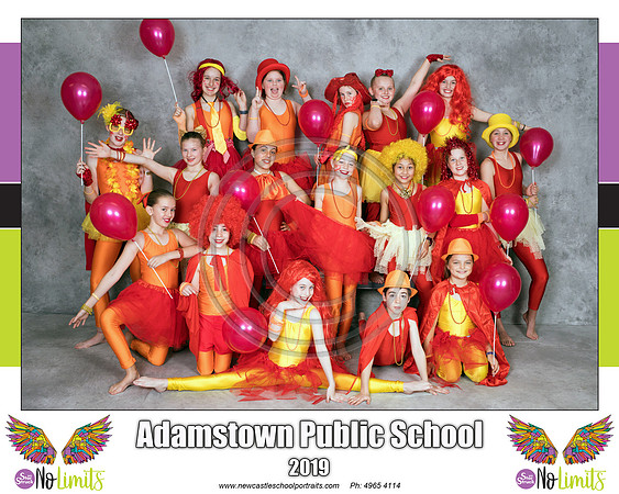 Adamstown P - Red & Orange