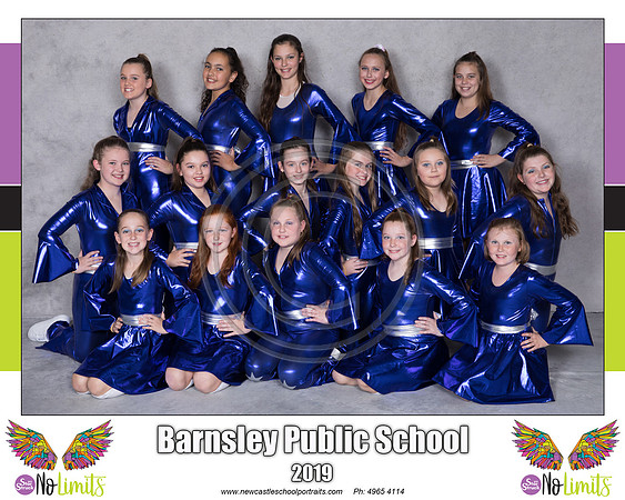 Barnsley P - Blue with White Sneakers