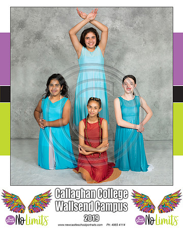 Callaghan Wallsend - Blue Red Dresses