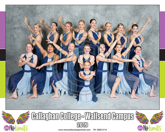 Callaghan Wallsend - Light and Dark Blue