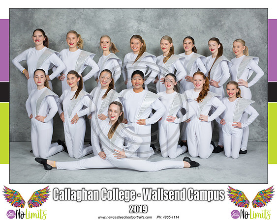 Callaghan Wallsend - White Sequin