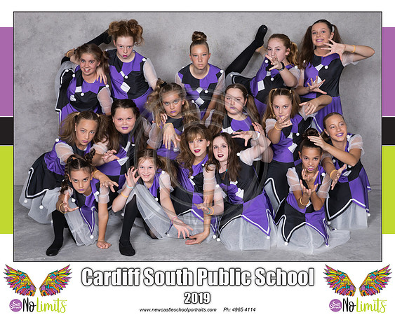 Cardiff Sth P - Purple & Black