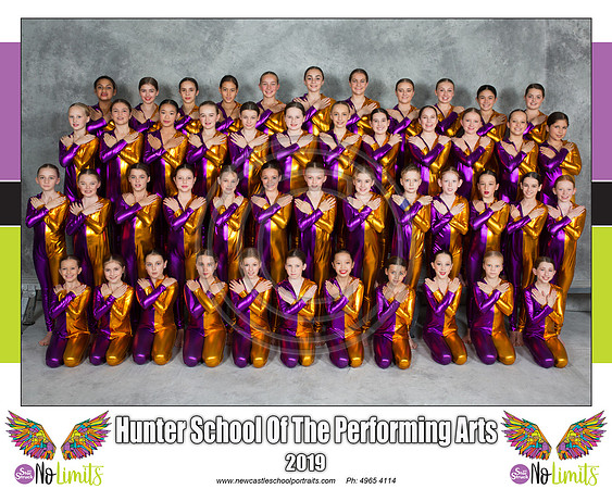 HSPA - Purple & Orange Onesie