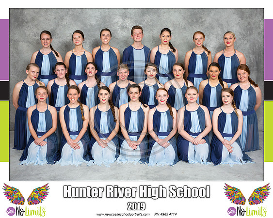 Hunter River H - Blue & Blue