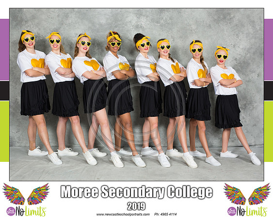 Moree Secondary - Yellow Hearts Glasses
