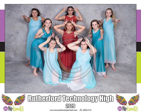 Rutherford Tech H - Blue & Brown Dresses