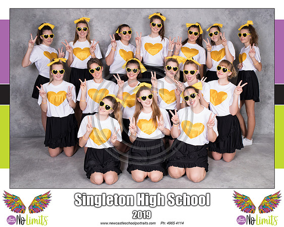 Singleton H - Yellow Hearts